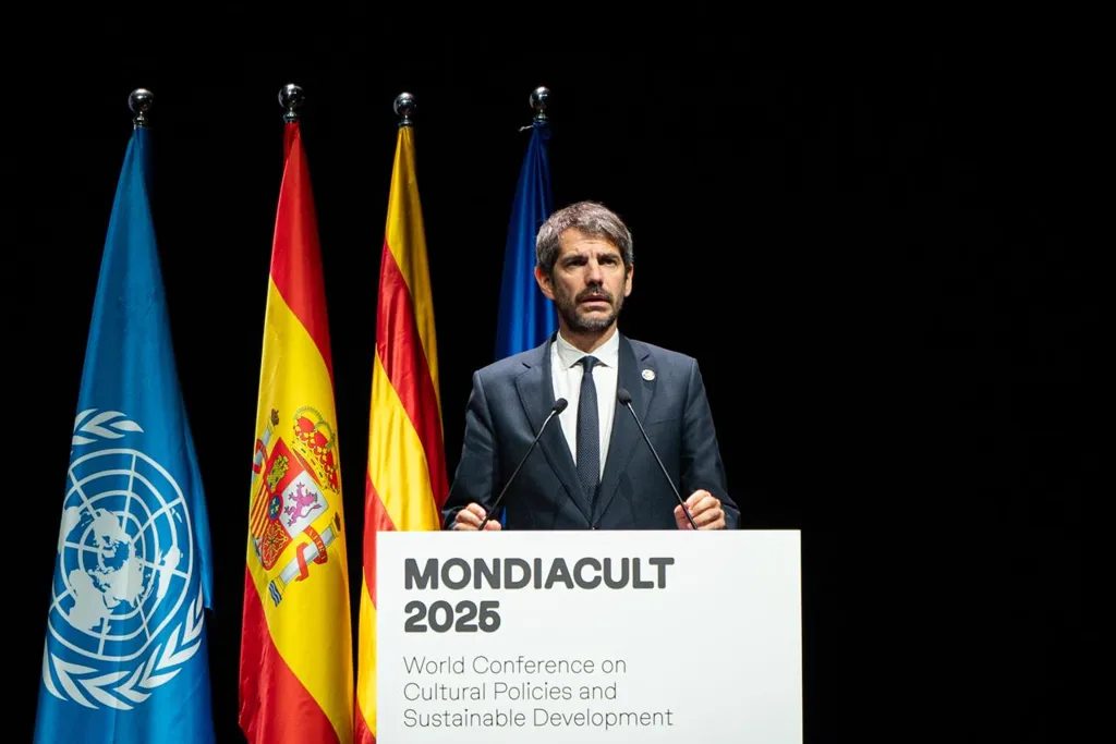 Mundial sobre Políticas Culturales durante Mondiacult