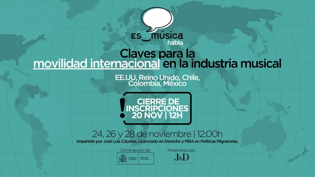 Claves para la movilidad internacional en la industria musical